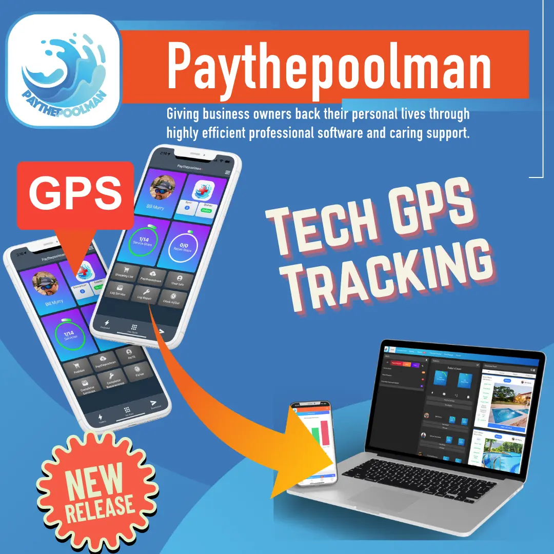 New Feature, Employee GPS Tracking Now Available in Paythepoolman Plus! cover image