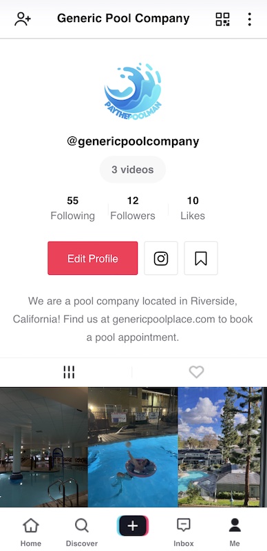 Pool Service Software Social Media tiktok 2